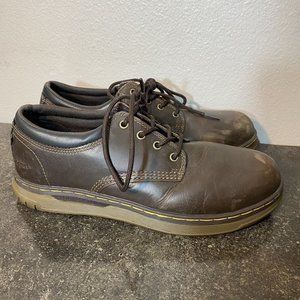 Dr. Martens Mens Culvert SD Brown Casual Work Shoes Steel Toe Sz 11 Non- Slip